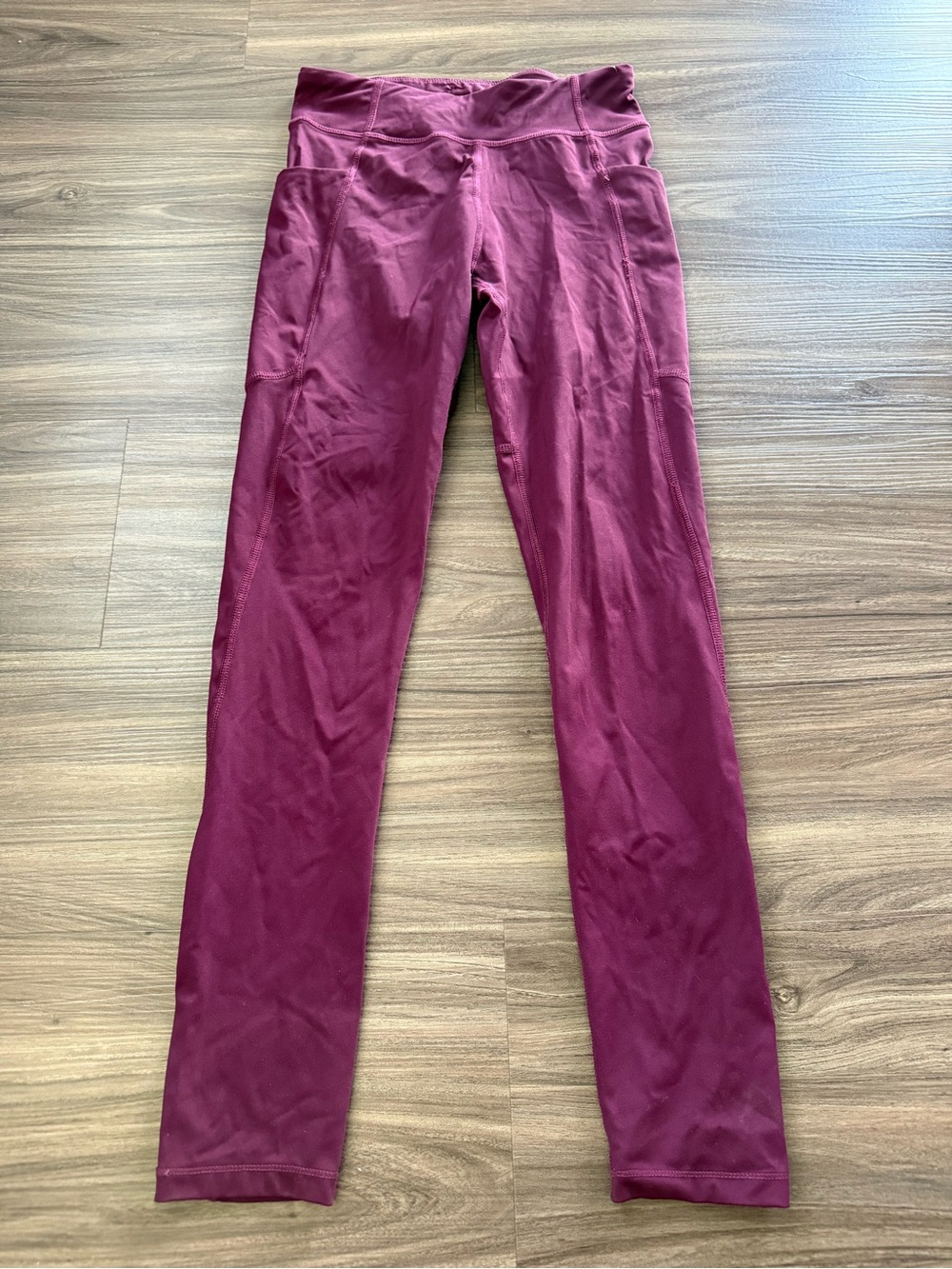Girls Plum Quince Ultra-Form Pocket Leggings Size 12